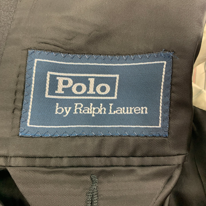 POLO by RALPH LAUREN Size 40 Regular Blackwatch Plaid Wool Sport Coat