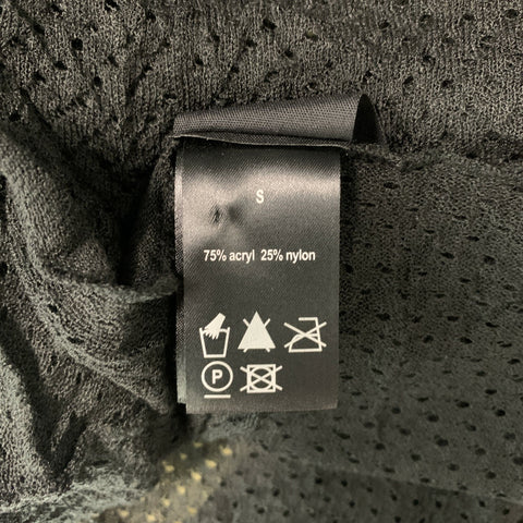 Cardigan Taille S Oeillet en mélange d'acrylique noir
