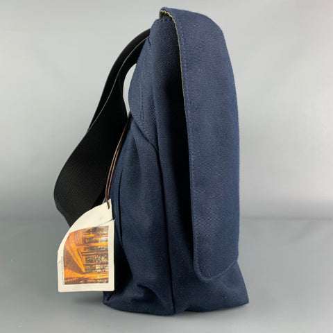 JACK SPADE Navy Canvas Messenger Bags