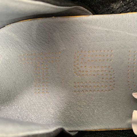 TSUBO Taille 10 Embout à lacets en cuir noir WEXLER II Brogues