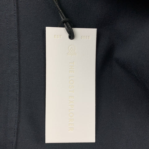THE LOST EXPLORER Size 42 Navy Cotton Sport Coat