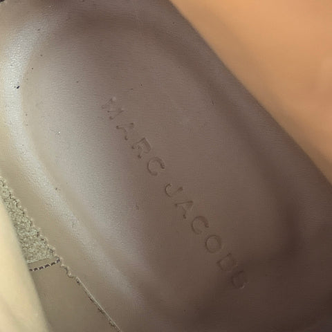 MARC JACOBS Size 12 Brown Leather Lace Up Ankle Boots