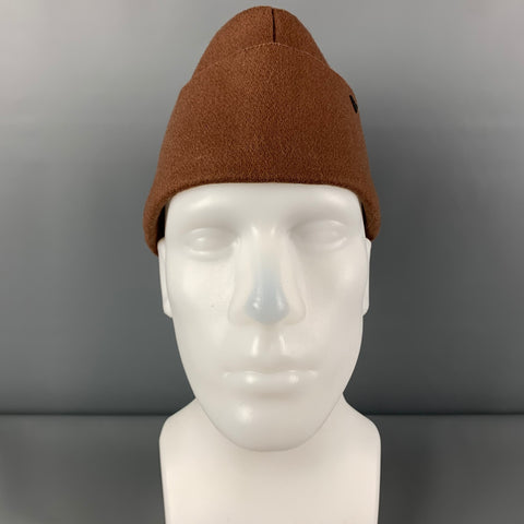 EMPORIO ARMANI Size One Size Brown Wool Blend Military Hat