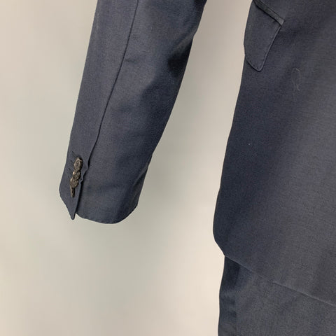 ACNE STUDIOS Size 38 Navy Wool Notch Lapel Suit