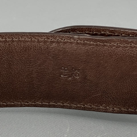 RALPH LAUREN Solid Size 32 Brown Leather Belt