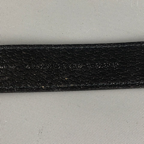 Laisse pour chien GUCCI Noir Or Maroquinerie