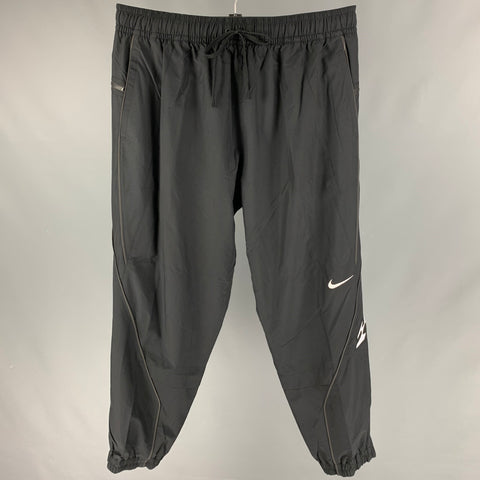 NIKE x ACRONYM Pantalón deportivo de poliéster negro Talla L