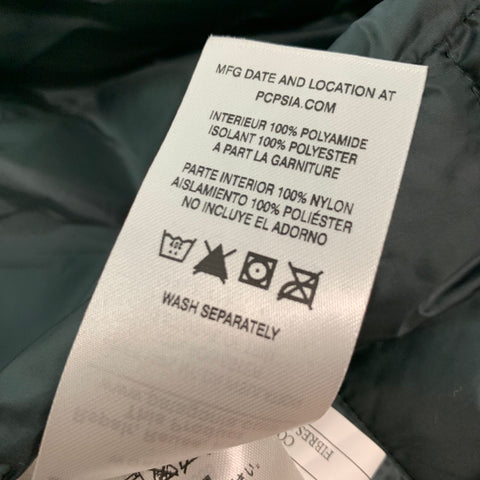 PATAGONIA Size M Green Nylon Hooded Coat