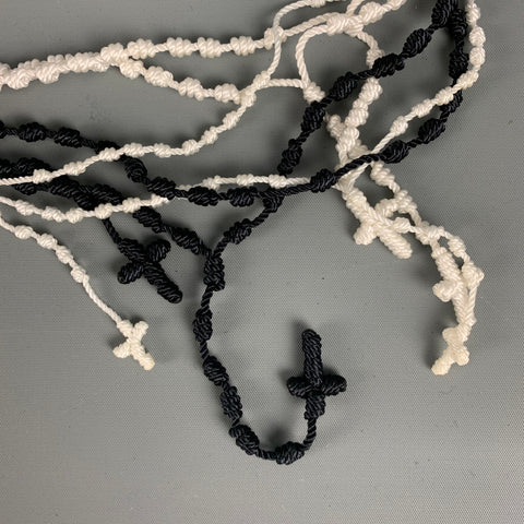 Black White Necklace