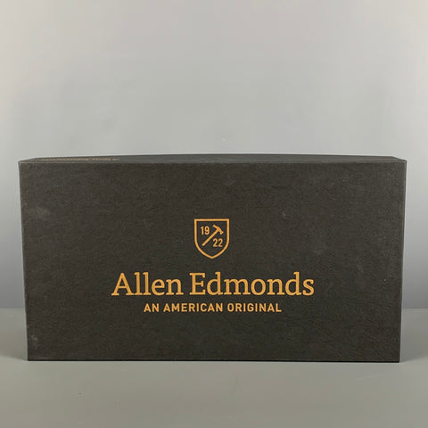 ALLEN EDMONDS Size 10 Brown Perforated Leather Double Monk Strap Lace Up Shoes