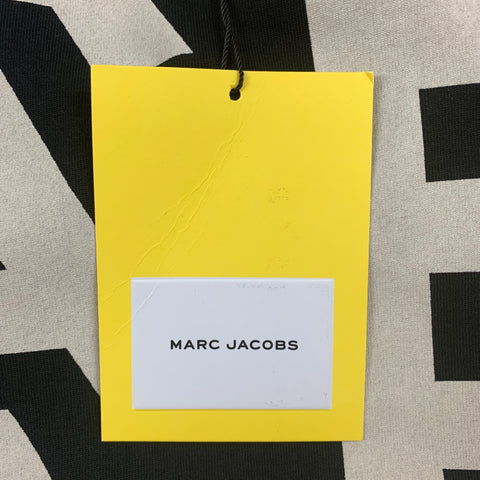 MARC JACOBS Taille Unique Chemise surdimensionnée monogramme en coton blanc noir