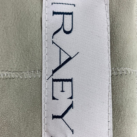 RAEY Size XL Cream Curly Lamb Shearling Coat