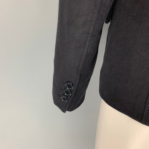 MARC by MARC JACOBS Size 8 Charcoal Cotton Jacket Blazer