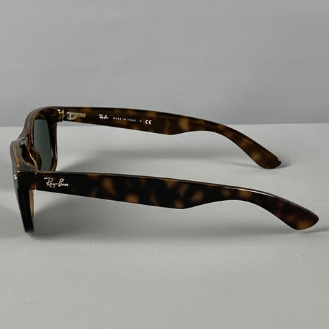 RAY-BAN Brown Tortoiseshell Nylon New Wayfarer Sunglasses