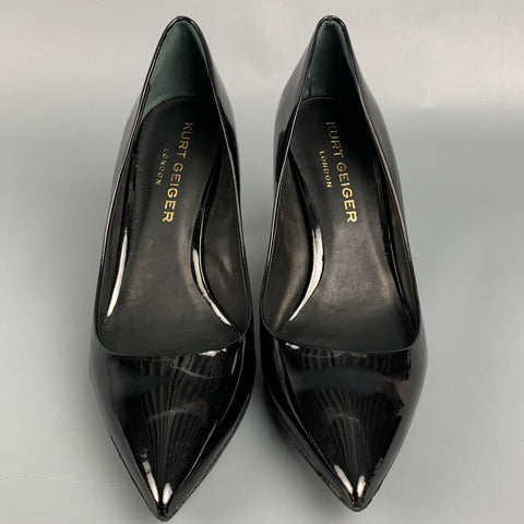 KURT GEIGER Talla 6 Zapatos de tacón de charol negro