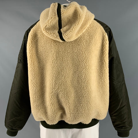 POLO by RALPH LAUREN Size XL Cream Green Jacket