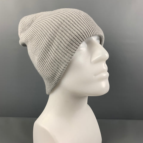 SUNDAY BEST Size One Size Grey Acrylic Beanie