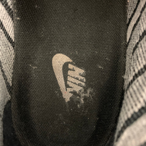 Zapatillas altas NIKE talla 9,5 de acrílico negro y gris