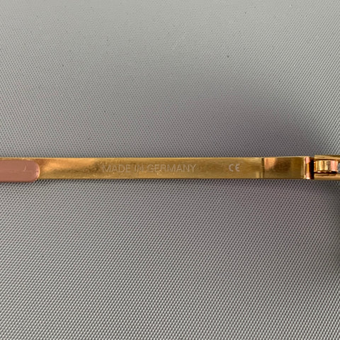 MYKITA Gold Pink Metal Elodie Sunglasses