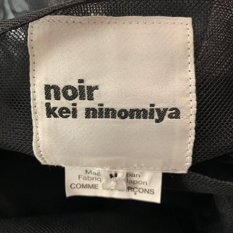 COMME des GARCONS Size M Black Polyester See Through Jacket