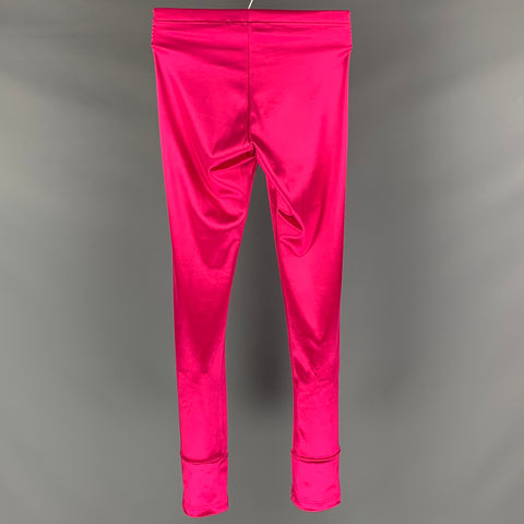 JUNYA WATANABE Leggings Sólidos De Poliuretano De Nylon Rosa Talla XS