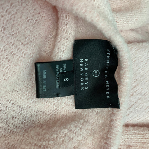 JENNIFER MEYER pour BARNEY'S NEW YORK Taille S Pull en laine mérinos rose