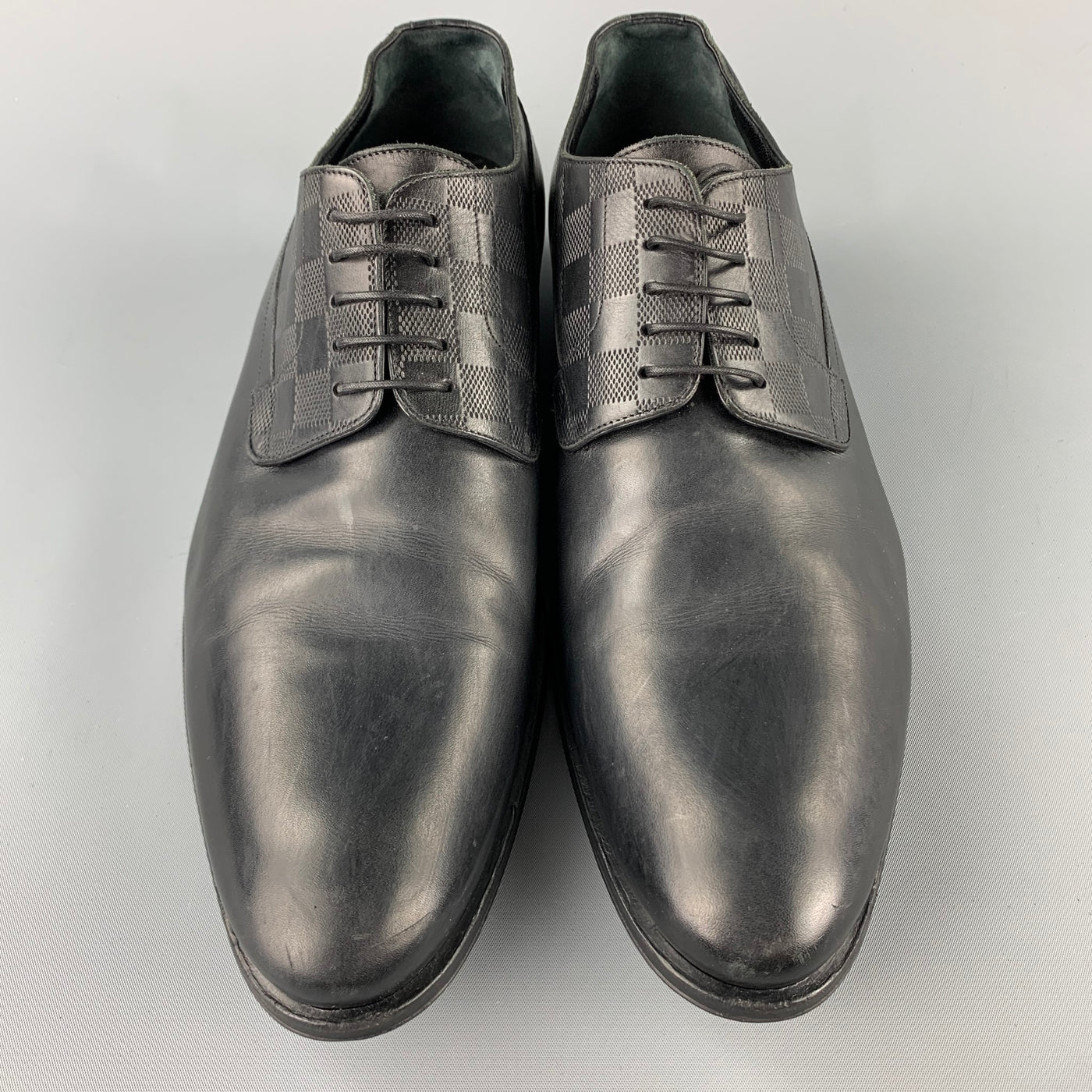 Buy Louis Vuitton shoes Leather men's shoes Lace-up casual shoes