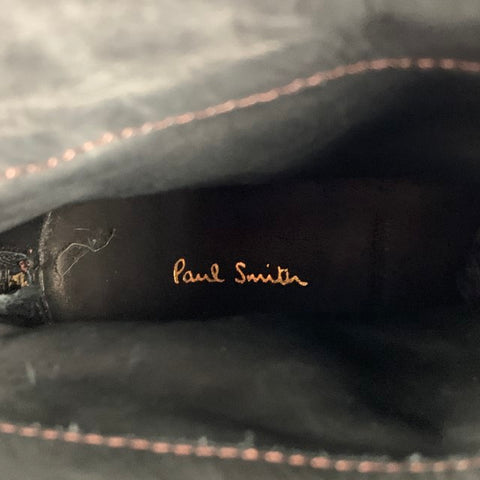 PAUL SMITH Bottines en cuir noir taille 8