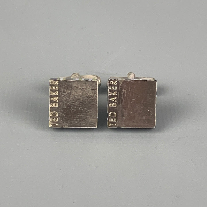 TED BAKER Silver Tone Cuff Links