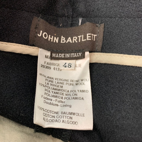 JOHN BARTLETT Taille 32 Pantalon décontracté cargo en laine noire et polyamide