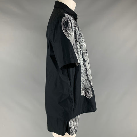 OPENING CEREMONY Size S Black White Print Cotton Set