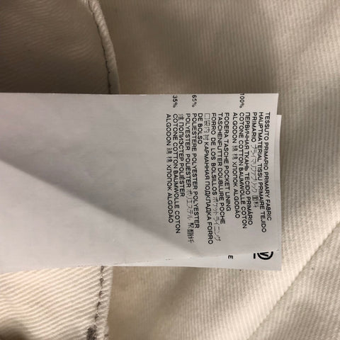MAISON MARGIELA Size XS Off White Denim Casual Pant-Skirt