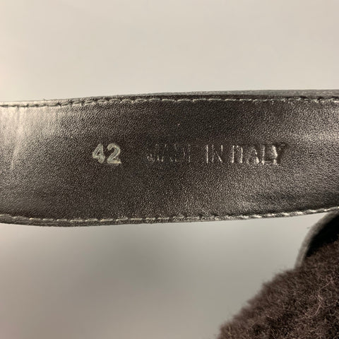 MARNI Size 9 Black Leather Sandals