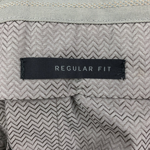 PAL ZILERI Size 36 Beige Flat Front Casual Pants