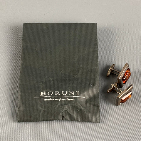 Boutons de manchette en argent sterling BORUNI