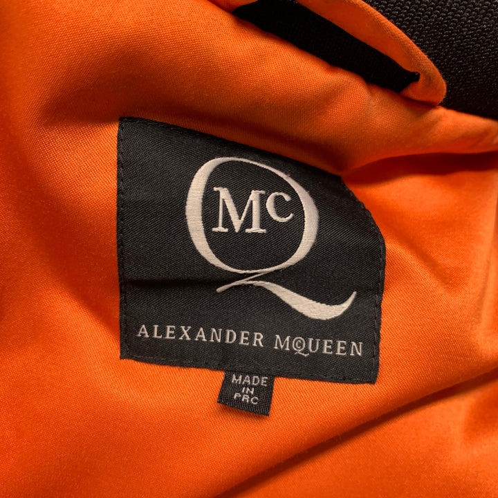 MCQ by ALEXANDER MCQUEEN Size L Black Orange Polyester Jacket