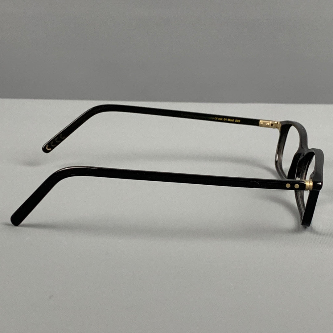 LUNOR Black Acetate Frames