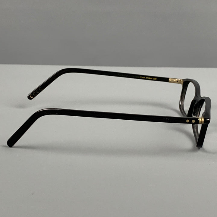 LUNOR Black Acetate Frames