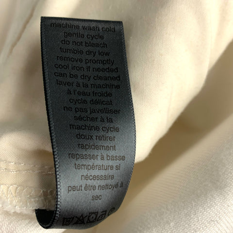 JOHN VARVATOS Size 31 Off White Cotton Blend Jeans