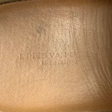 DRIES VAN NOTEN Taille 11 Noir Matériaux mélangés Cuir Track Sole Lace Up