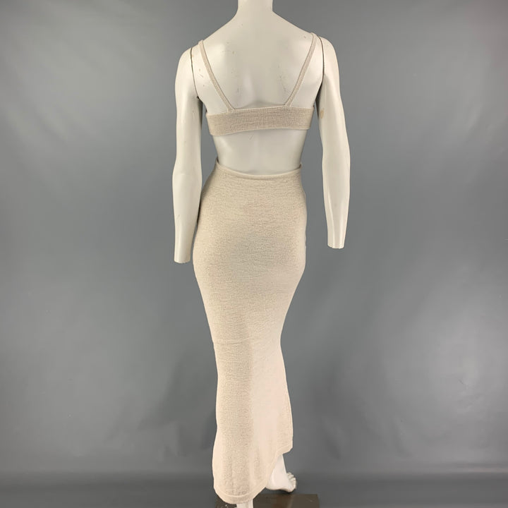 CULT GAIA Size XS Off White Cotton Polyester Cutout Serita Dress