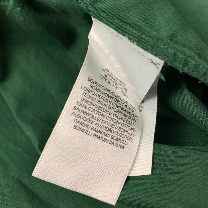 POLO by RALPH LAUREN Size S Forest Green Cotton Button Up Long Sleeve Shirt