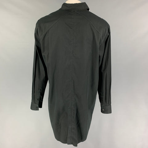 SKINGRAFT Size XL Black Cotton Long Sleeve Shirt