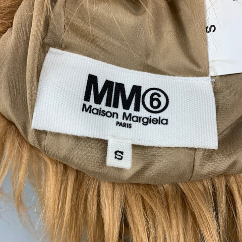 MM6 MAISON MARGIELA 2016 Size S Tan Faux Fur Hat