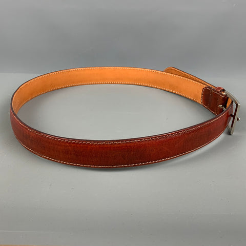 HARRIS DAL Size 36 Brown Cognac Leather Belt