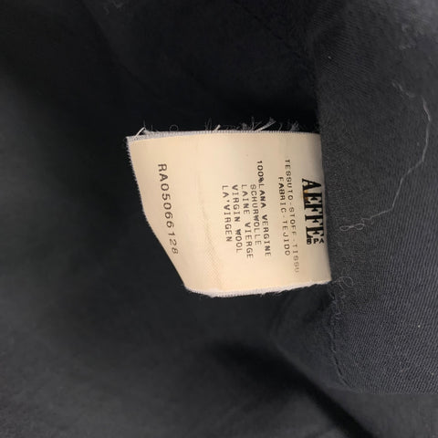 Vintage CHEAP and CHIC by MOSCHINO Size 10 Black Wool Applique Jacket