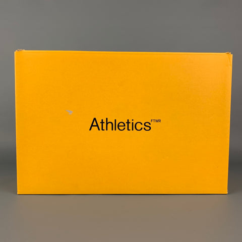 ATHLETICS Size 11 White Polyester Lace Up One Sneakers