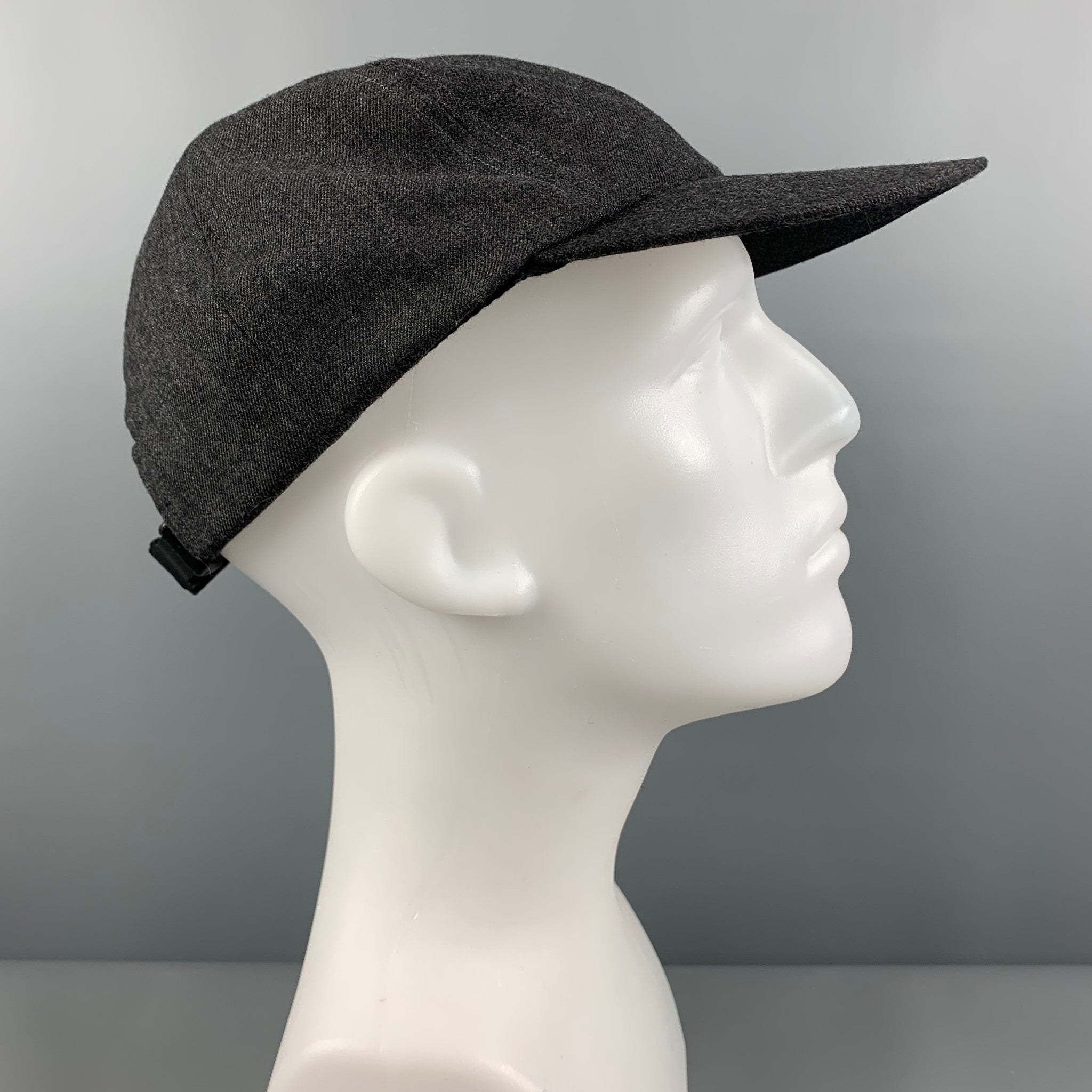 COMESANDGOES Size One Size Gray Charcoal Cotton Hat – Sui Generis