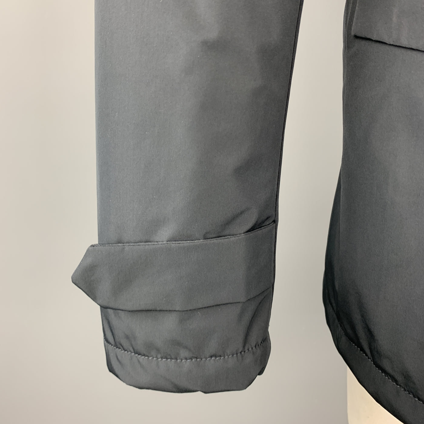 EREDI PISANO Navy Size M Padded Patch Pocket Winter Jacket
