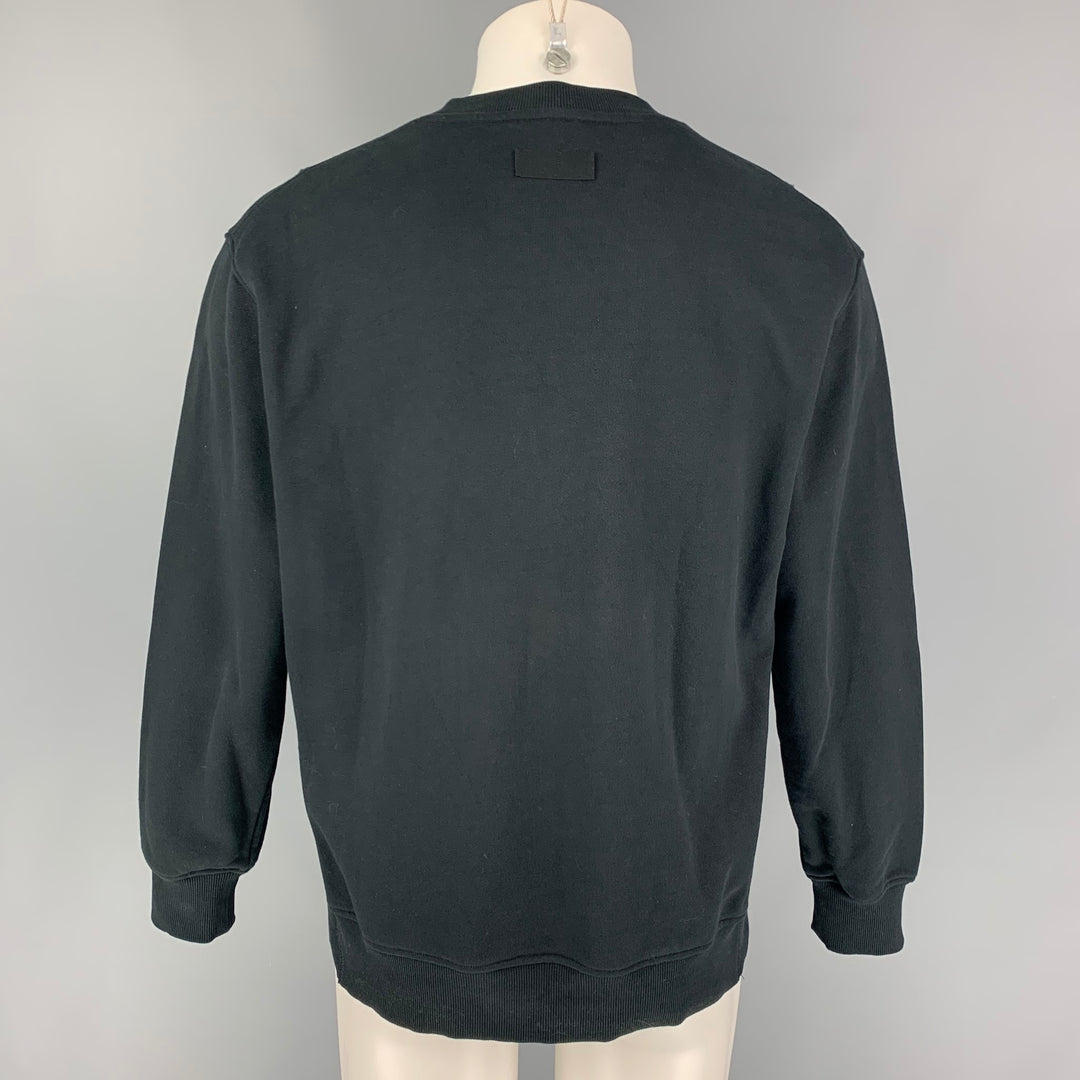 3.1 PHILLIP LIM Size S Black Cotton Crew-Neck Sweatshirt